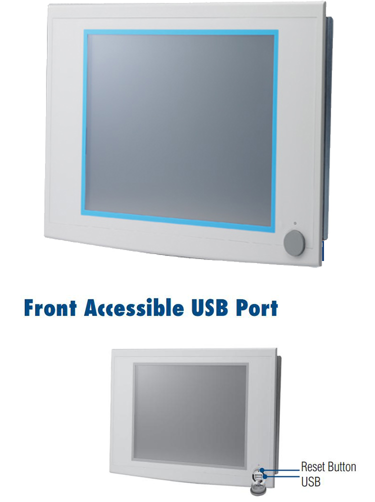 全新研華無風(fēng)扇嵌入式工控機(jī) 多功能平板電腦 IPPC-6152A