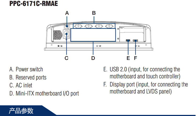 全新研華無(wú)風(fēng)扇嵌入式工控機(jī) 多功能平板電腦 PPC-6171C