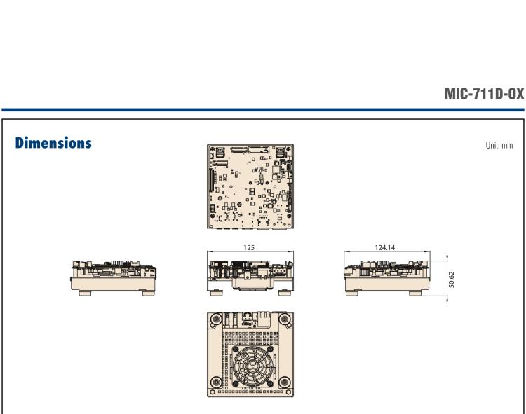 研華MIC-711D-OX MIC-711D-OX 是一款基于英偉達(dá)Jetson Orin NX 的 AI 開發(fā)套件，含有多個(gè) I/O 接口，使客戶可以靈活開發(fā)新項(xiàng)目。