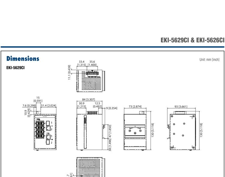 研華EKI-5626CI 2千兆光電組合端口 + 16百兆網(wǎng)口 ProView (組態(tài))系列工業(yè)以太網(wǎng)交換機