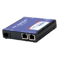 研華IMC-390-SFP-EU Miniature PoE+ Media Converter, 1000Mbps, SFP w/ AC adapter (also known as MiniMc 857-11911)