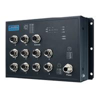 研華EKI-9510G-2GMH EN50155 Managed Ethernet Switch with 10xGE(2bypass), 72-110 VDC