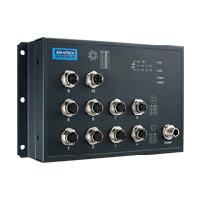 研華EKI-9510E-2GL EN50155 Unmanaged Ethernet Switch with 8FE+2GE bypass, 24-48 VDC