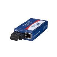 研華IMC-370I-MM-PS-B Mini Hardened Media Converter, 1000Mbps, Multimode, LFPT, 850nm, 550m, SC, AC adapter