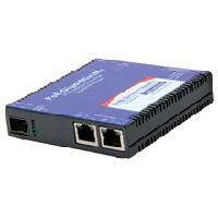 研華IMC-380-SFP-PS Mini PoE Media Converter, 1000Mbps, SFP, AC adapter w/o power cord