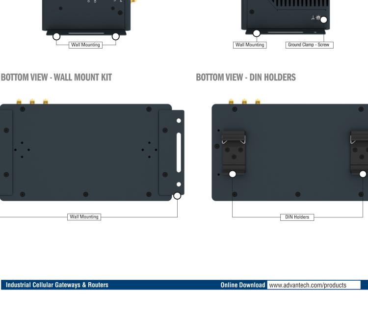 研華ICR-4401W1S ICR-4400, GLOBAL, 5xETH, 1× RS232, 1× RS485, CAN, PoE PSE+, WIFI, SFP, USB, SD, No ACC