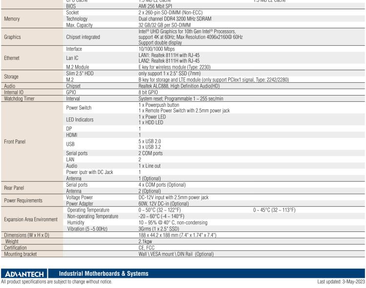 研華EPC-T4218 適配Intel 第8代 賽揚(yáng)/凌動(dòng)系列處理器。1U超薄高度，無風(fēng)扇系統(tǒng)，性能強(qiáng)勁，性價(jià)比高。