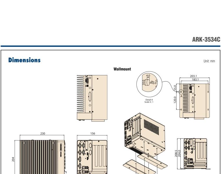 研華ARK-3534C 12th&13th Gen Intel? Core? i3/i5/i7/i9 LGA1700 Expansion Fanless Box PC