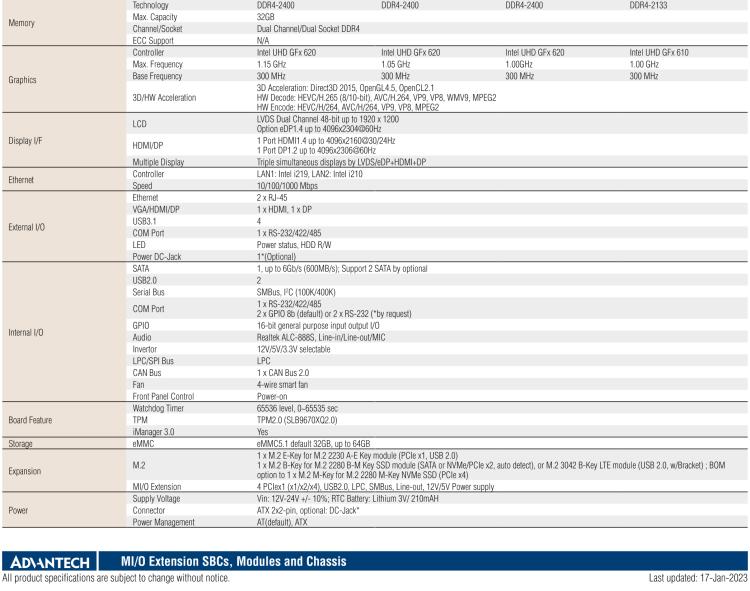 研華MIO-5373 第八代 Intel 低功耗高性能 超極本CPU 3.5寸嵌入式單板，性能提升40%