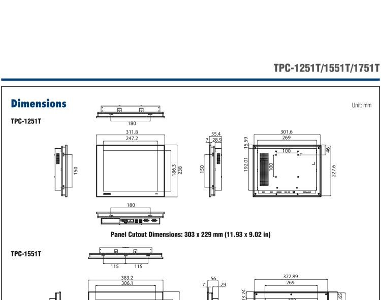 研華TPC-1251T(B) 12寸XGA TFT LED LCD工業(yè)信息終端平板電腦，搭載英特爾?凌動(dòng)?處理器