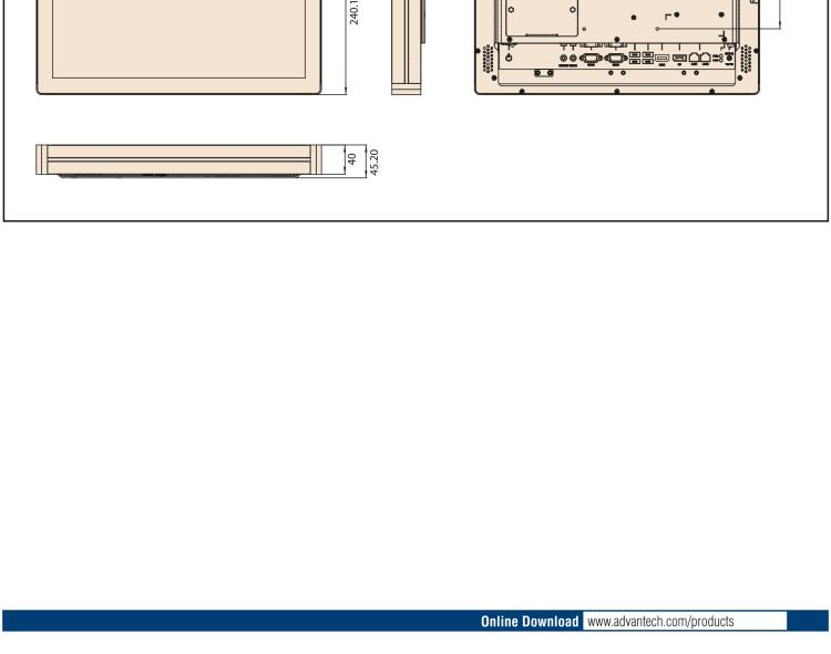 研華UTC-515J 15.6" Ubiquitous Touch Computer with Intel? Celeron? J6412