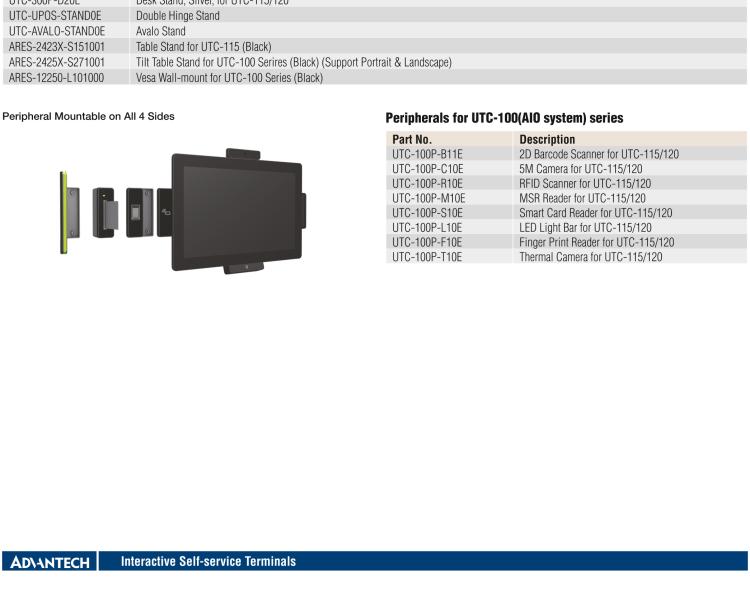 研華UTC-115H 15.6" 多功能觸控一體機(jī)，搭載 Intel? Core? i5-8365UE