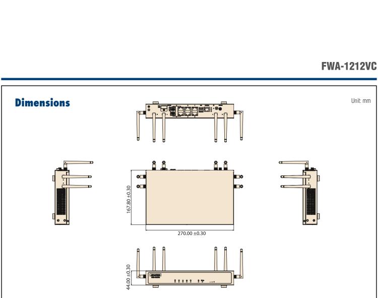 研華FWA-1212VC 支持5G和Wi-Fi 6 桌面無風(fēng)扇式uCPE