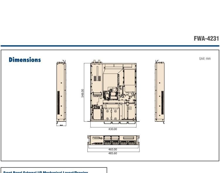 研華FWA-4231 基于Intel? Haswell XeonTM E3/CoreTM/ PentiumTM /Celeron 系列處理器 2U機(jī)架式網(wǎng)絡(luò)應(yīng)用平臺(tái)