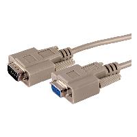 研華BB-9PAMF3 Serial Cable, RS-232 DB9 M to DB9 F, 0.9 m / 3 ft